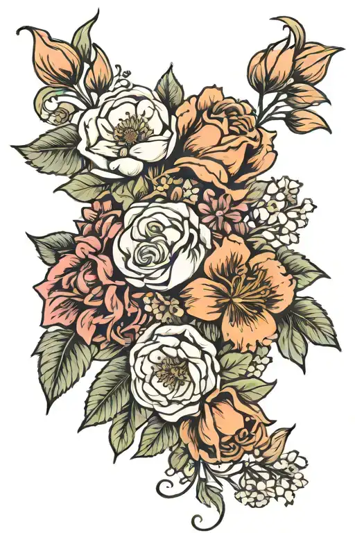 Birth Flowers Bouquet