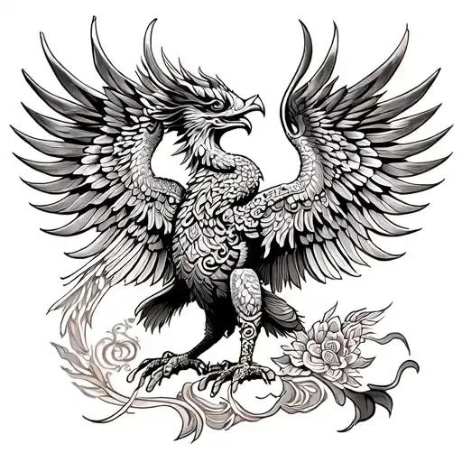 Thai Garuda Respectable Wise Power Protection