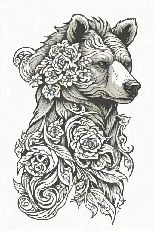 Bear Head Majestic Beautiful