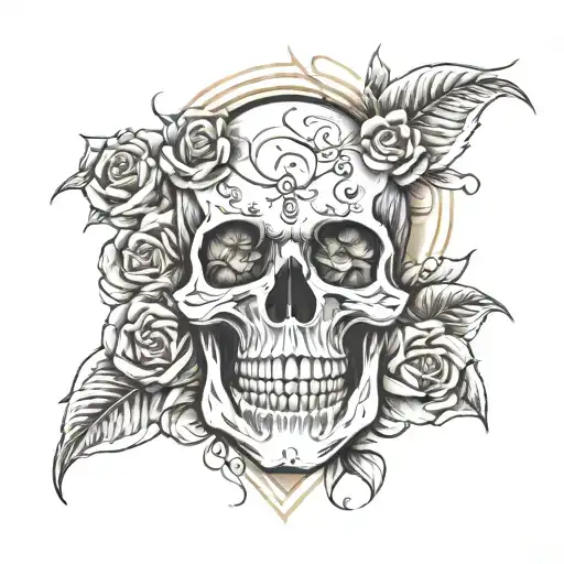 Skull And Roses Coming