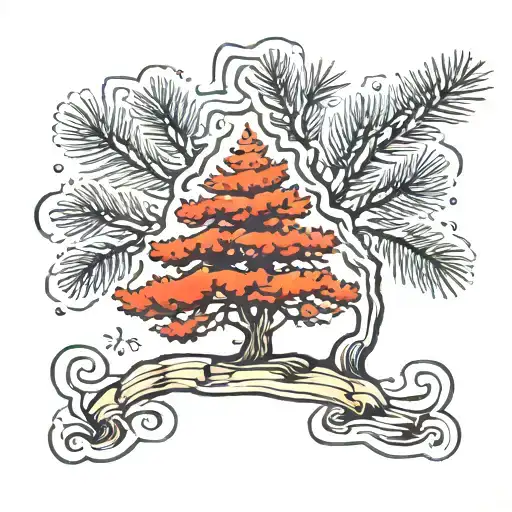 Pine Tree Stamp