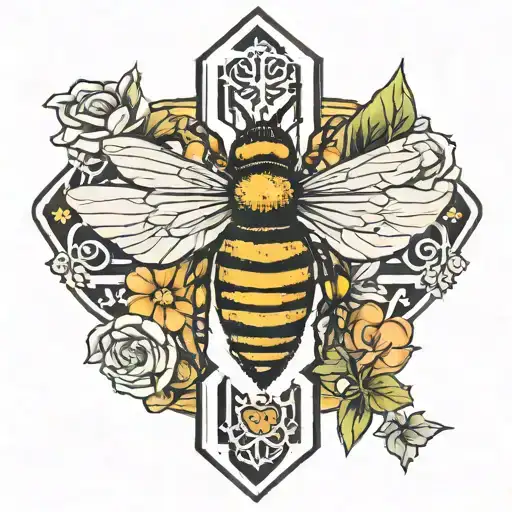 Cross And Bee