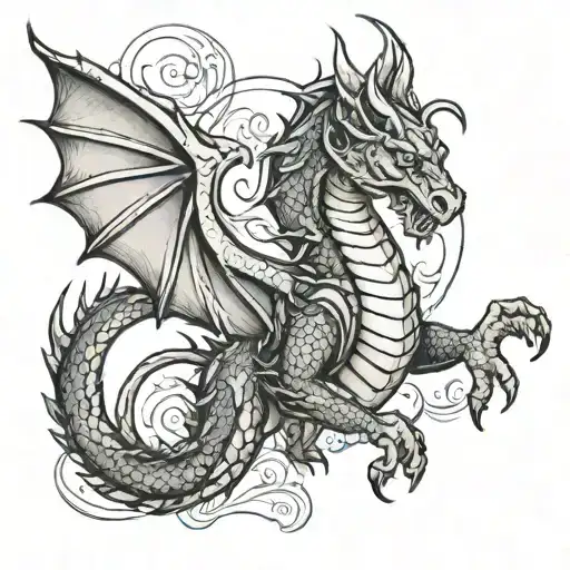 Dragon Flying