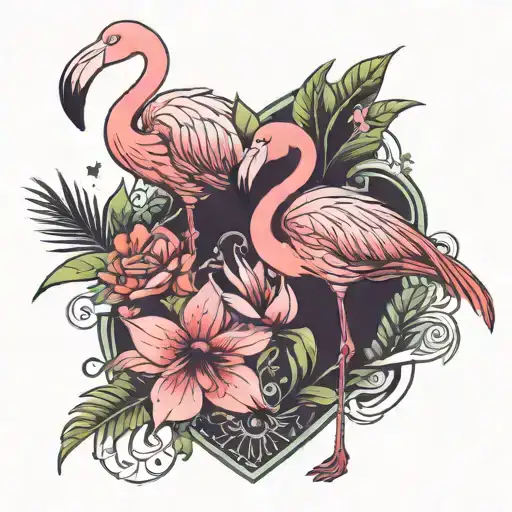Flamingo And Miami