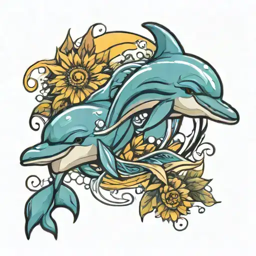 Dolphin With You Are My Sunshine