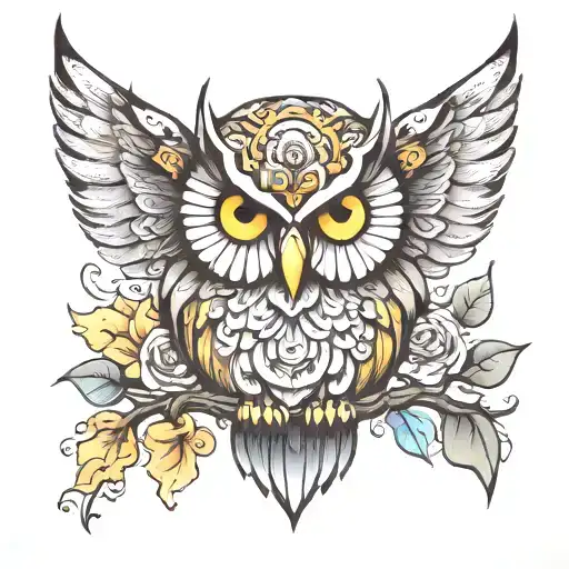 Owl Turning Into God