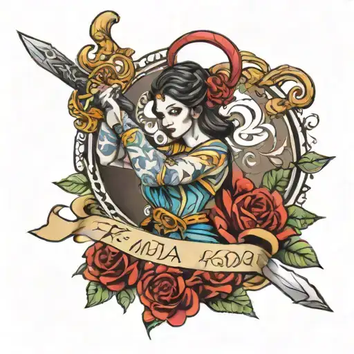 Femida With Sword Weight