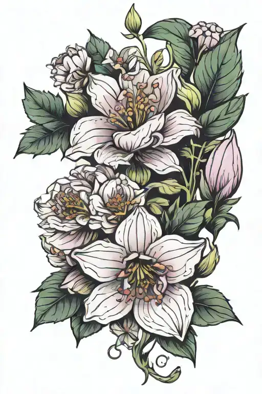 April And December Birth Flower