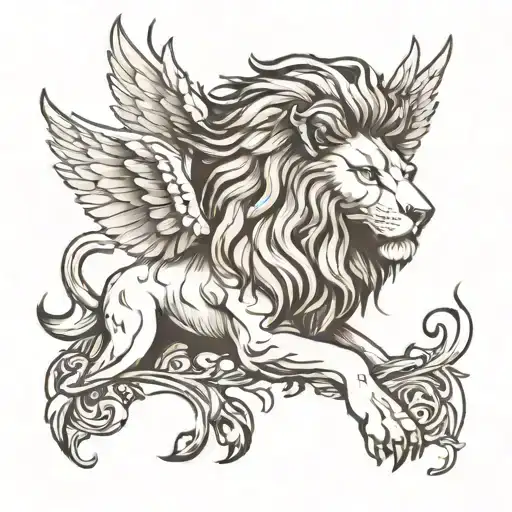 Lion With Wings