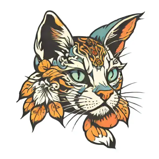 Cat Paw Neotraditional