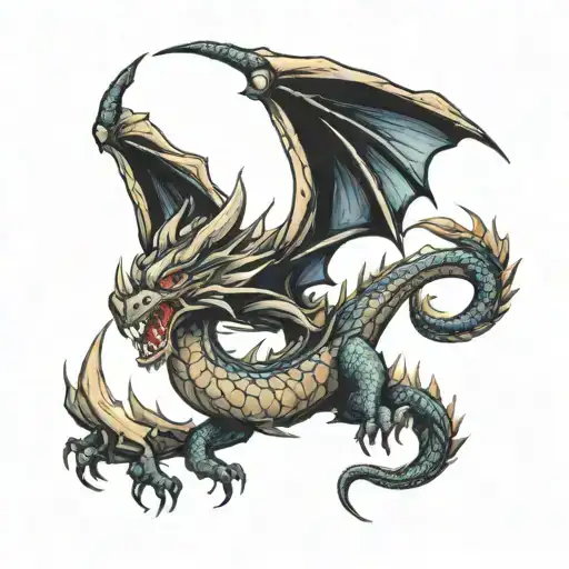 Dragon Flying
