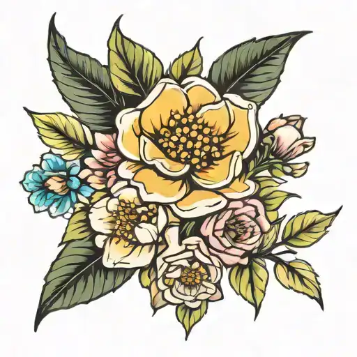 Birth Flowers Bouquet