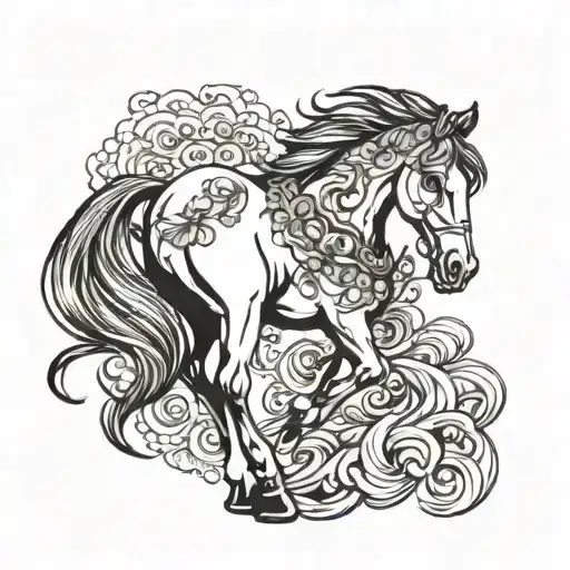 Horse With Hannah In Chinese