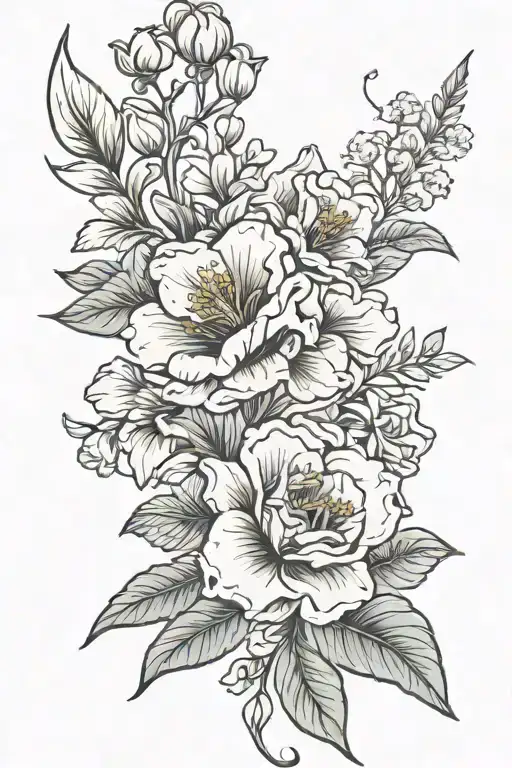 Birth Flowers Blooming