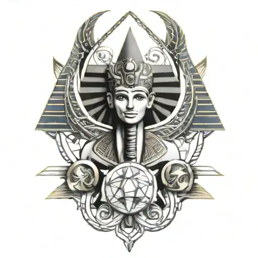 Egyptian Geo Symteric Shapes