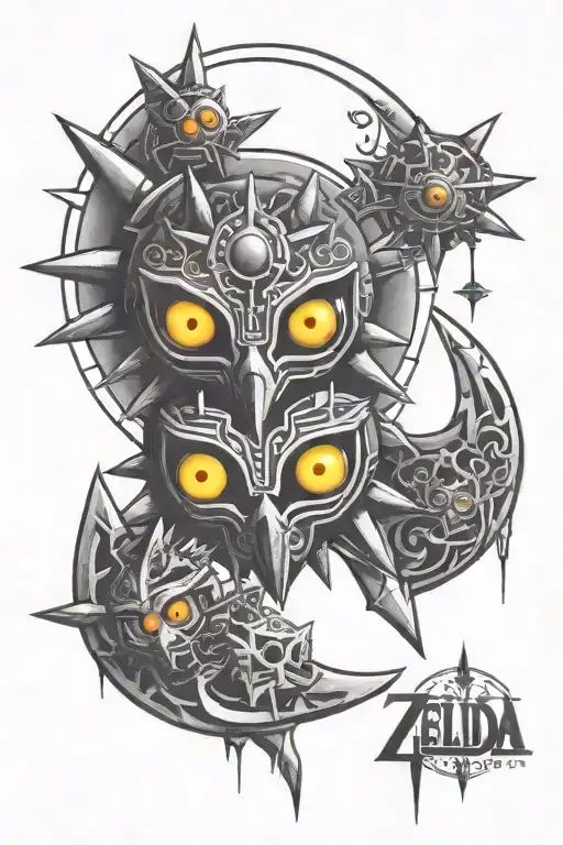 Legend Of Zelda Majora Mask Moon