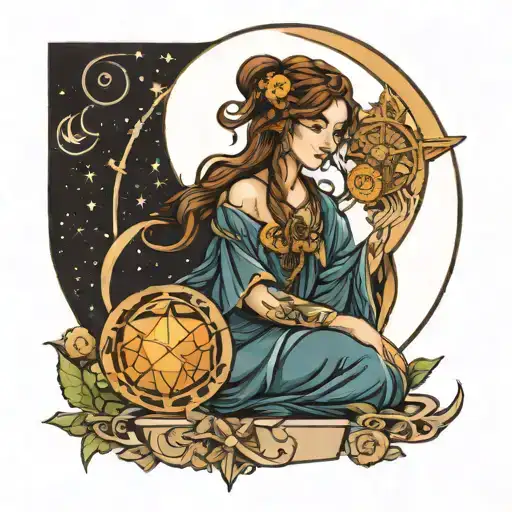 Sun Moon Libra Sagettarius Feminine