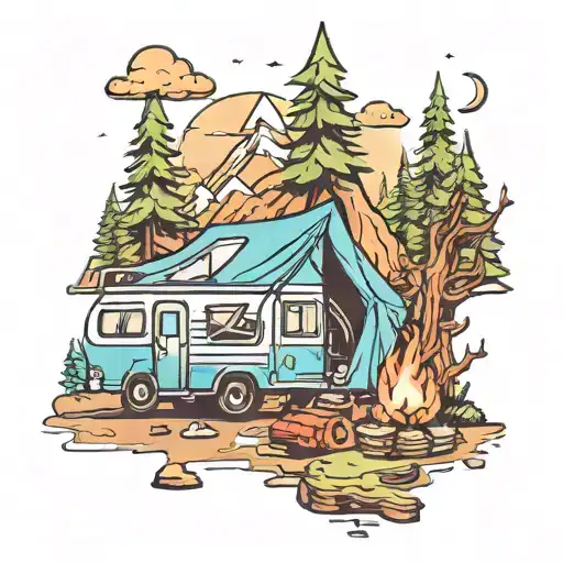 Camping Scene