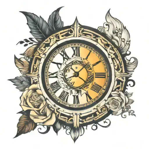 Roman Numeral 12 27 Sunrise Integrated