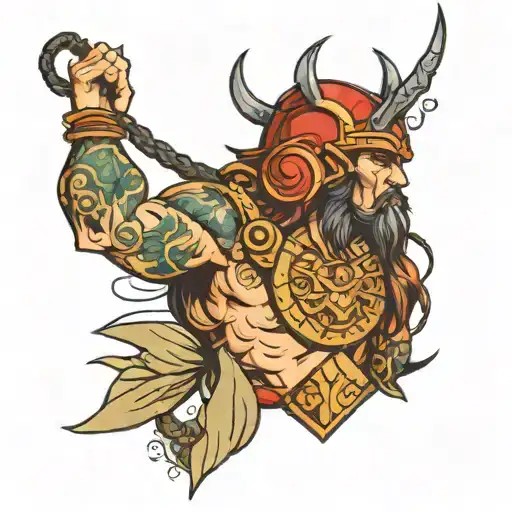 Warrior On The Phone