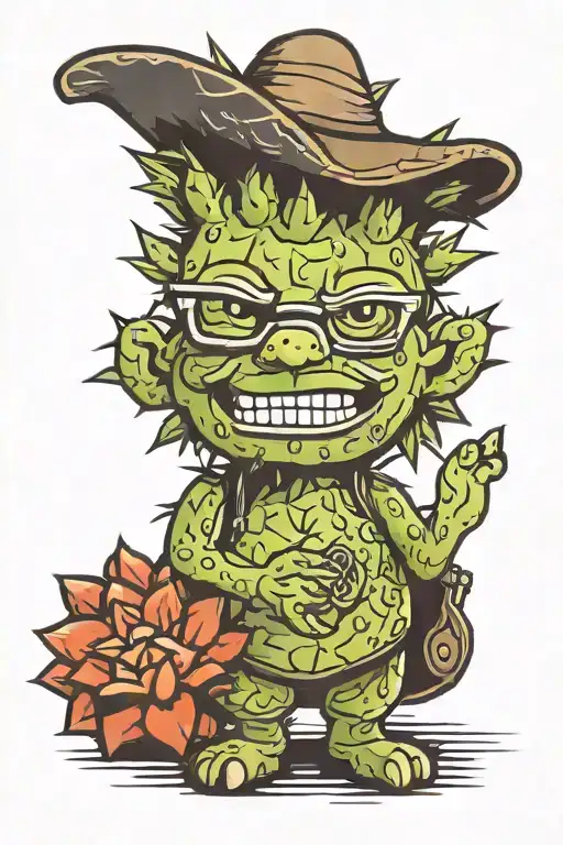 Thug Cactus Shaped Like