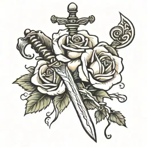 Sword And Rose Growing