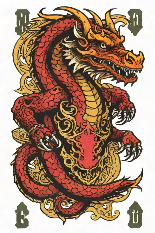 Dragon Pirate Poker Cards