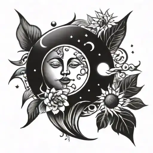 Moon Sun Anxiety Freedom Love