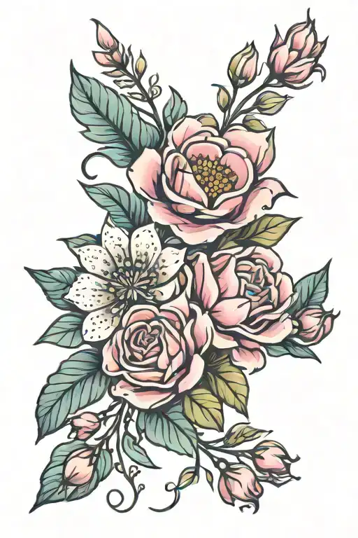 Birth Flowers Bouquet