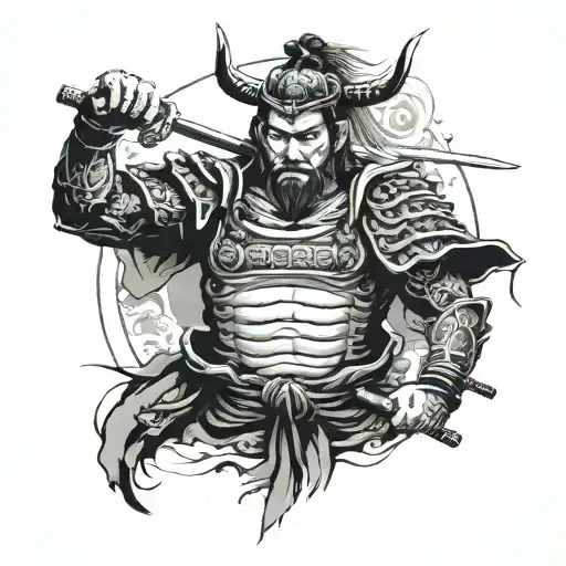 Samurai Standing