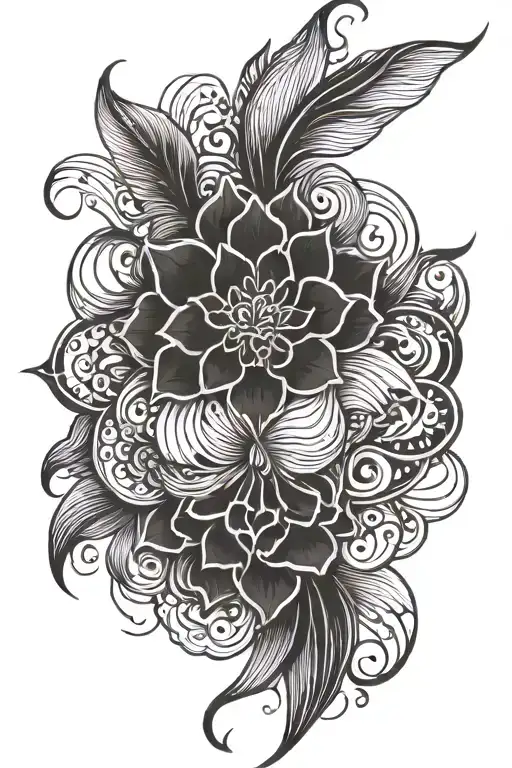 Blackout Lines Of Pattern