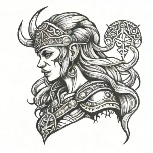Female Viking Warrior