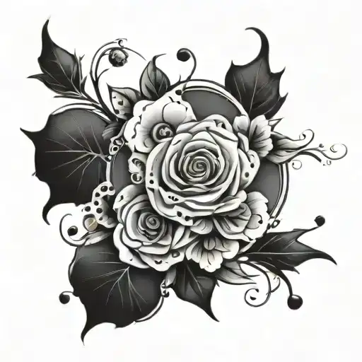 Black Dots Left Side