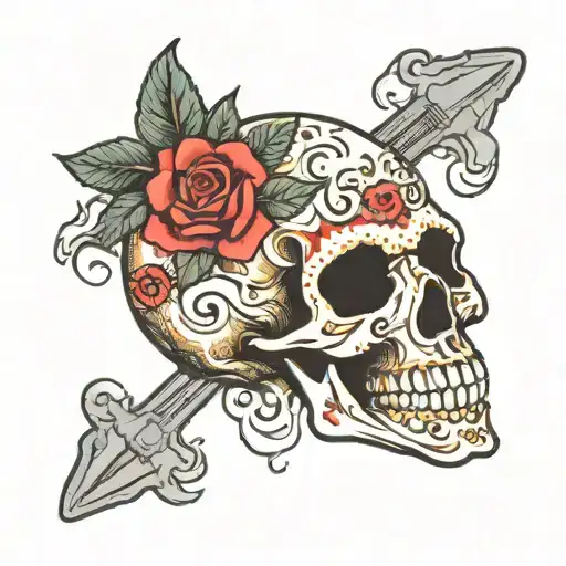 Cookies And Cream Skull