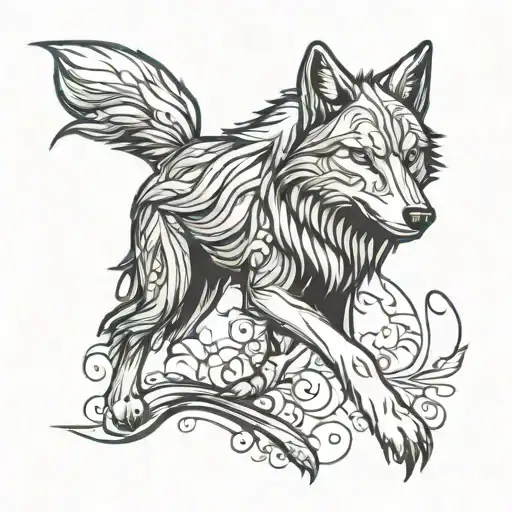 Wolf Looking Forward