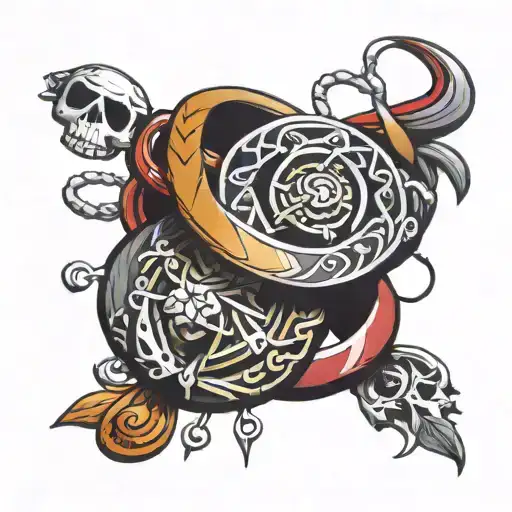 Necklace Chain Wrapped On Wrist