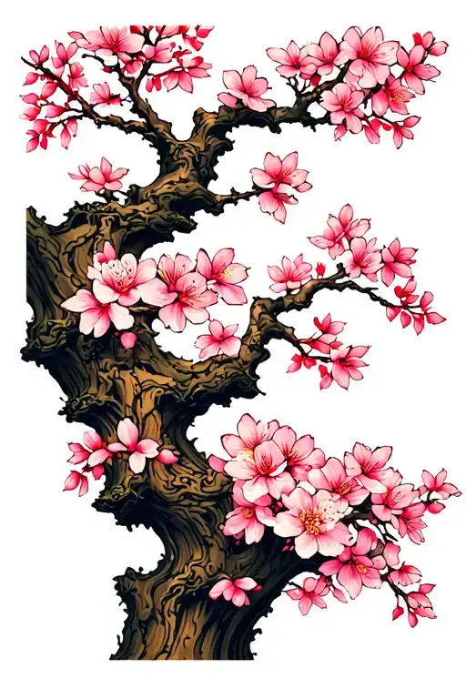 Sakura Tree Branch