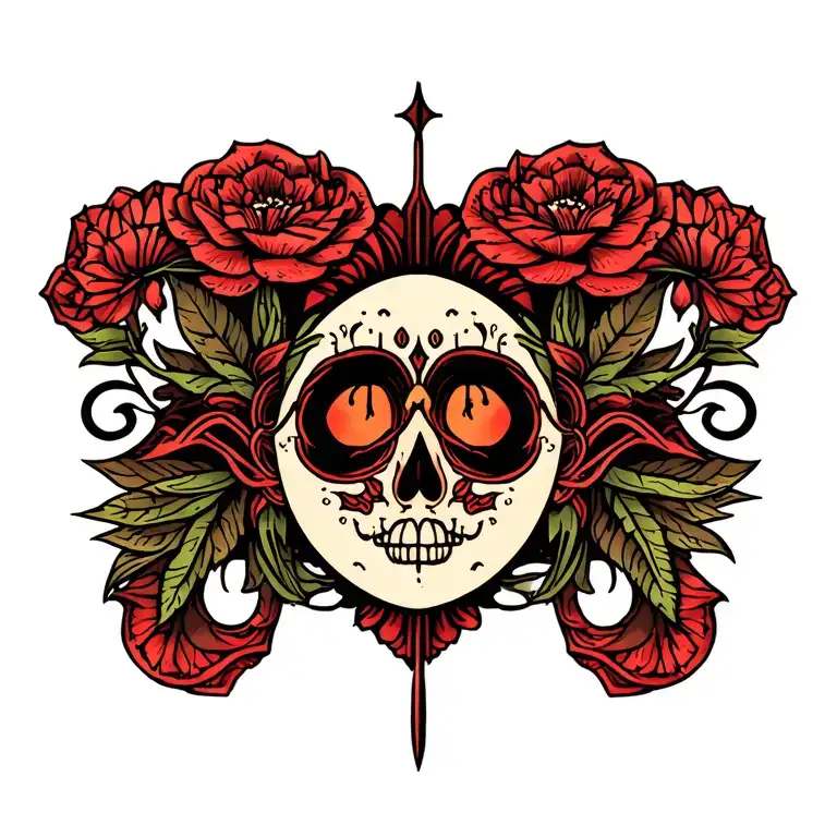 Pagan Spiritual Tattoo Design