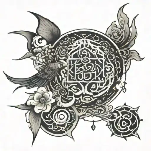 Arabic And Japanese Fusion Writing Poetry