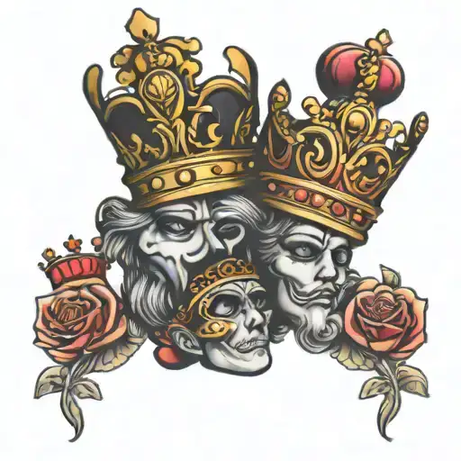 King And Queen Crown