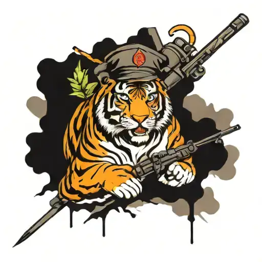 Tiger And Sniper