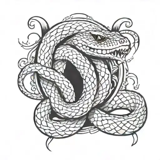 Eternal Snake Wrapped