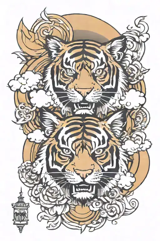 Icons Like Tiger Eye Cloud Sun