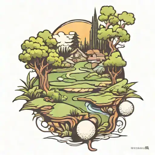 Golf Course Landscape