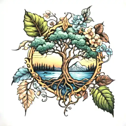 Nature Elements Like Trees