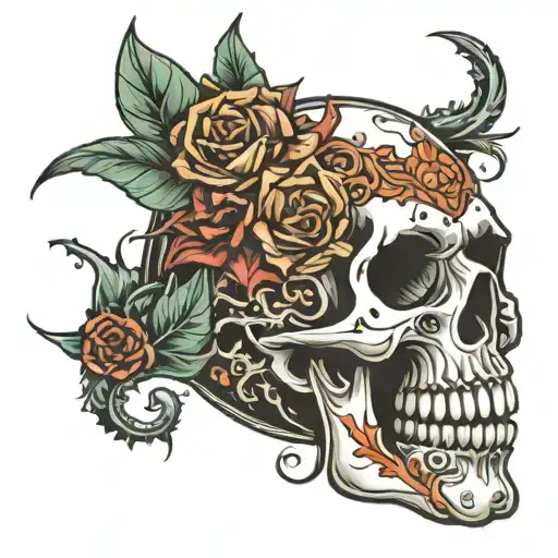 Skull Adorned