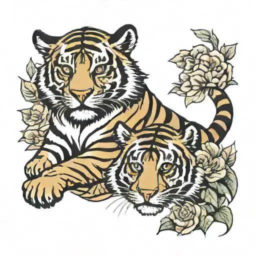 Tiger Love Nan & Pop