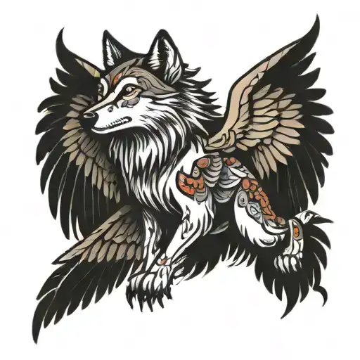A Wolf With Wings