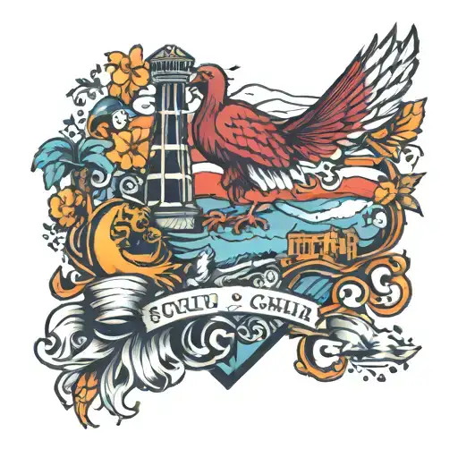 South Carolina Mixed With New York