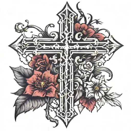 Crosses Horizontally A Scar